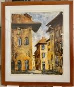 Kleuren litho van Jeroen Hermkens Volterra, Antiquités & Art, Art | Lithographies & Sérigraphies, Enlèvement