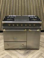 Luxe Lacanche Gaz 100cm + Coup de Feu + Armoire chauffante, Electroménager, Cuisinières, Comme neuf, Gril, Électrique