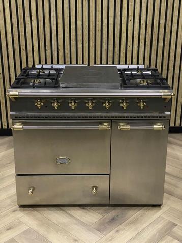 Luxe Lacanche Fornuis Gas 100cm + Coup de Feu + Warmhoudkast beschikbaar voor biedingen