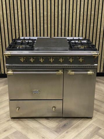 Luxe Lacanche Gaz 100cm + Coup de Feu + Armoire chauffante