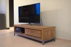 Meuble TV en teck élégant, Teck, 25 à 50 cm, Moins de 100 cm, Comme neuf