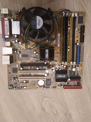 Te koop oude mobo asus p5ld2-vm, Socket 775, Utilisé, Intel, DDR2