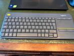Clavier logitech K400+, Enlèvement ou Envoi, Comme neuf, Sans fil