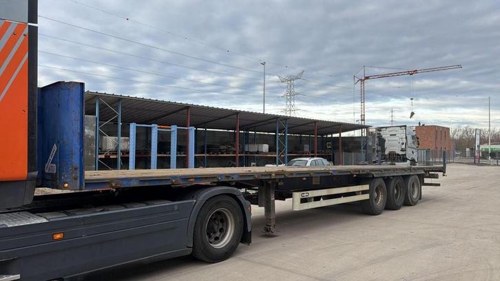 Van Hool 3B2007 (DRUM BRAKES / FREINS TAMBOURS / BELGIAN TRA, Auto's, Vrachtwagens, Bedrijf, Te koop, ABS, Aanhangers en Opleggers