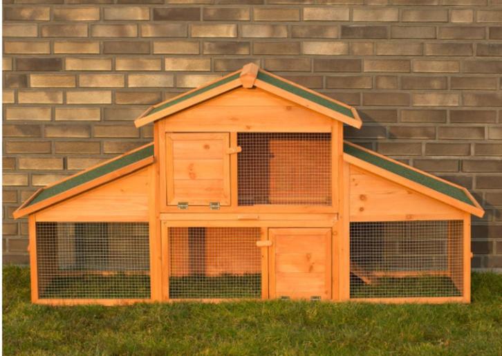 Hok XXL kippenhok 2m10x1mx70cm konijnenkwartel Nieuw, Dieren en Toebehoren, Knaagdieren en Konijnen | Hokken en Kooien, Nieuw