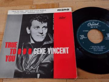 7" EP: GENE VINCENT: TRUE TO YOU (1963 UK MONO)