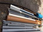 Pakket afvoerbuizen+rol netten, Doe-het-zelf en Bouw, Sanitair, Ophalen, Zo goed als nieuw, Overige typen