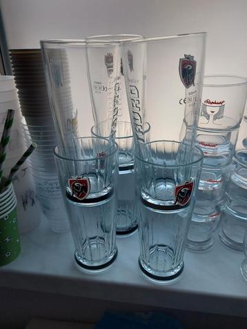 6 verres neufs Jupiler Tauro 33CL, Enlèvement ou Envoi, Comme neuf