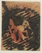 1851. Léopold l.N: 8Ab. P73. Cachet central., Avec timbre, Affranchi, Oblitéré, Enlèvement ou Envoi