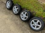 4 Winterbanden + alu velgen – goede staat – 205/60 R16, Auto-onderdelen, Ophalen, Gebruikt, Velg(en), 16 inch