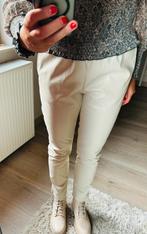 Ecru broek eco-leer Simple, Maat 38/40 (M), Beige, Simple, Nieuw