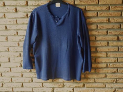 (2)- tee shirt homme t.XXL  bleu marine, Kleding | Heren, T-shirts, Zo goed als nieuw, Maat 56/58 (XL), Blauw, Ophalen of Verzenden