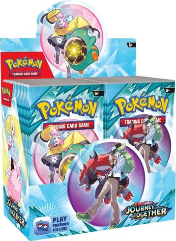 Pokemon Scarlet & Violet - Journey Together Booster Box ENG beschikbaar voor biedingen