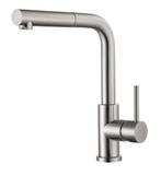 Robinet mitigeur avec douchette inox massif, Inox, Enlèvement ou Envoi, Neuf, Robinet