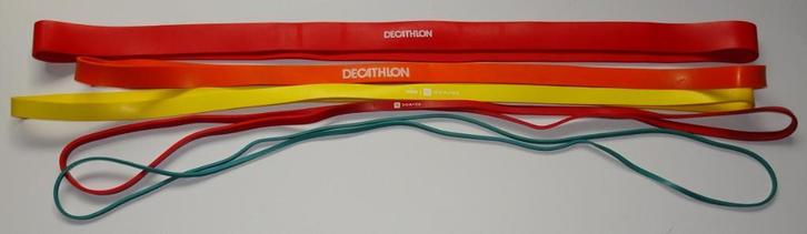 Fitness weerstandbanden set, Sport en Fitness, Fitnessmaterialen, Nieuw, Weerstandband, Armen, Benen, Borst, Buik, Rug, Ophalen