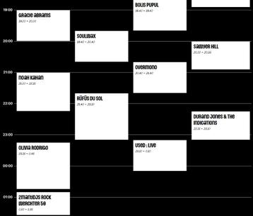 1 VIP-ticket (Terrasticket) Werchter 2025 - zondag 6 juli beschikbaar voor biedingen