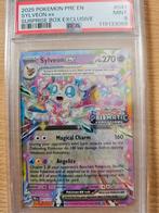 Sylveon EX 2025 PSA 9, Ophalen, Nieuw, Losse kaart, Foil