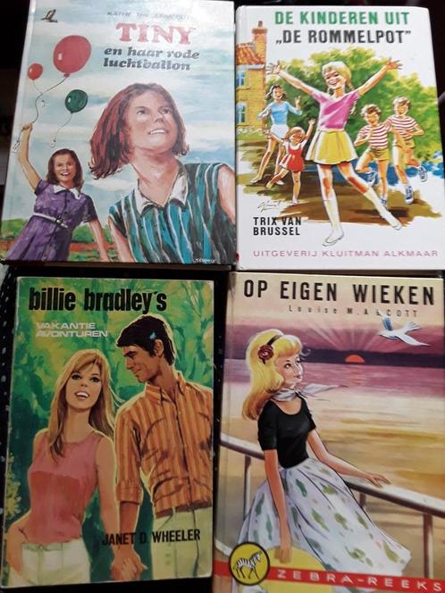 12 oude meisjesboeken, Boeken, Kinderboeken | Jeugd | 10 tot 12 jaar, Gelezen, Ophalen of Verzenden