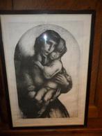 Lithographie d'Anto Carte (Mons 1886-Ixelles 1954), Enlèvement ou Envoi