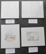 4 prachtige tegels (20 x 20) en (20 x 25 cm), Doe-het-zelf en Bouw, Tegels, Overige materialen, Wandtegels, Nieuw, Ophalen of Verzenden