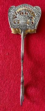 Zilveren mignardises- of taartpincet - 1900, Ophalen of Verzenden, Zilver