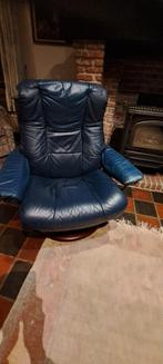 RELAXZETEL LEDER, Ophalen, Gebruikt, 75 tot 100 cm, Leer