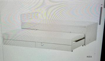lit 1 personne gigogne, 90 cm, Comme neuf, Contemporain, Enlèvement
