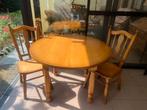 Tafel met 2 stoelen., Huis en Inrichting, Tafels | Eettafels, Ophalen