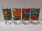 Keith Haring glazen, Ophalen of Verzenden, Zo goed als nieuw