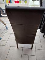 6 eetkamerstoelen, Huis en Inrichting, Stoelen, Ophalen, Gebruikt, Bruin, Vijf, Zes of meer stoelen