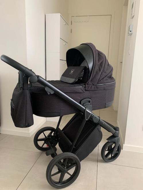 Kinderwagen Adamex zwart, Kinderen en Baby's, Kinderwagens en Combinaties, Gebruikt, Kinderwagen, Overige merken, Met autostoeltje