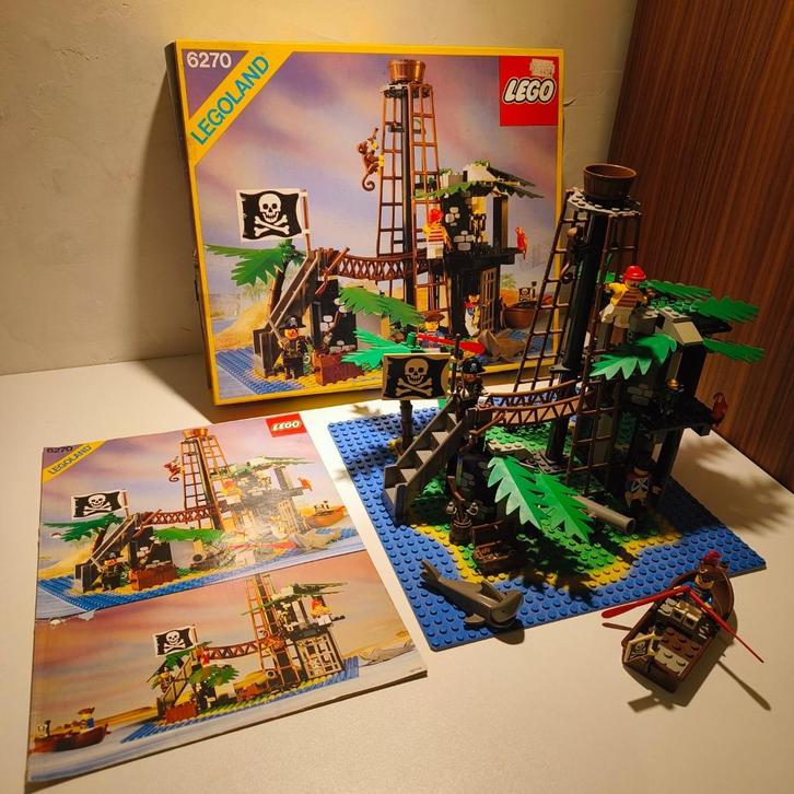 LEGO 6270 Forbidden Island, Kinderen en Baby's, Speelgoed | Duplo en Lego, Gebruikt, Lego, Complete set, Ophalen of Verzenden