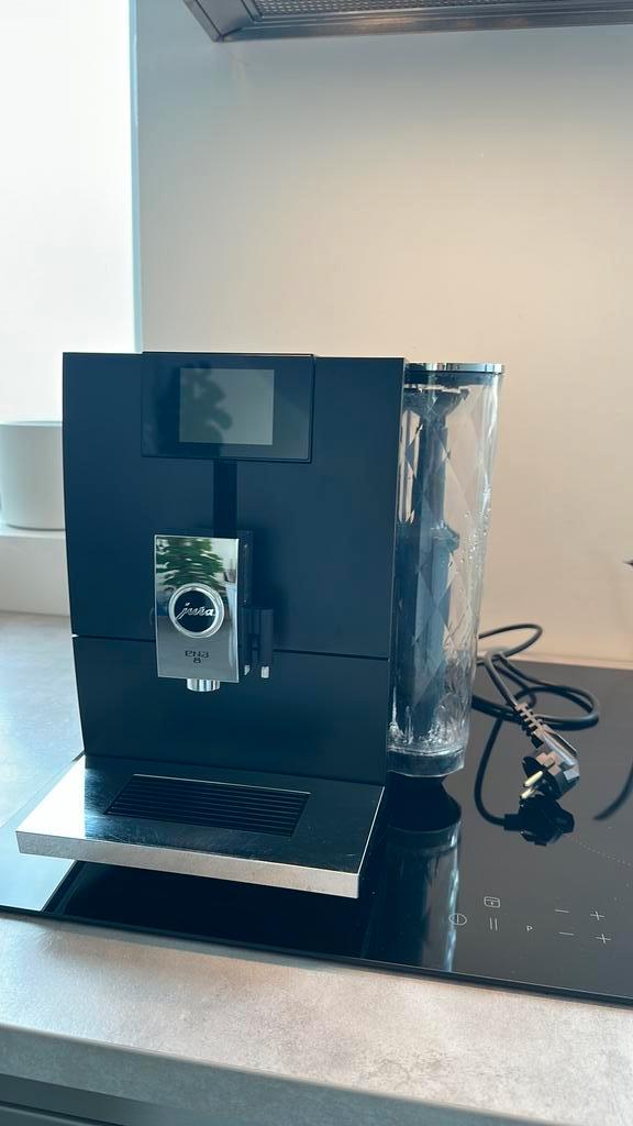 Jura Ena8 Meteopolitan Black, Elektronische apparatuur, Koffiezetapparaten, Gebruikt, Koffiebonen, Koffiemachine, Afneembaar waterreservoir