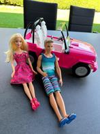 Barbie Strandcruiser met doos, Kinderen en Baby's, Speelgoed | Poppen, Ophalen of Verzenden, Zo goed als nieuw, Barbie