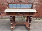 Meuble Antique en Bois avec Marbre, Antiek en Kunst, Antiek | Meubels | Kasten, Ophalen