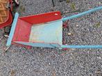 Oude houten kruiwagen 45/42/1m40  €25, Ophalen, Zo goed als nieuw