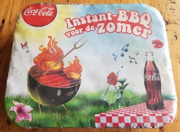 Instant BBQ, Coca Cola, eenmalig gebruik, incl. houtskool disponible aux enchères