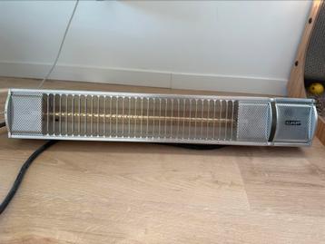Radiateur de terrasse électrique puissant Eurom, Enlèvement, Comme neuf