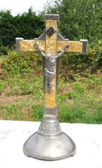 crucifix avec plaquette imitation marbre pax, Enlèvement ou Envoi