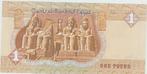 Central Bank of Egypt  One Pound, Postzegels en Munten, Bankbiljetten | Afrika, Los biljet, Egypte, Ophalen of Verzenden