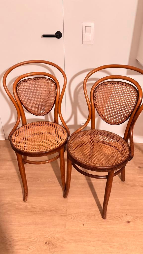 2 Kohn stoeltjes, Antiek en Kunst, Antiek | Meubels | Stoelen en Sofa's, Ophalen