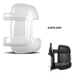 Camper spiegel kappen voor Korte spiegels Fiat Ducato WIT, Caravans en Kamperen, Caravanaccessoires, Ophalen of Verzenden, Nieuw