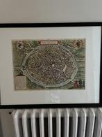kunstdruk plan Brugge op ware rootte van doude kaart uitgevo, Ophalen of Verzenden
