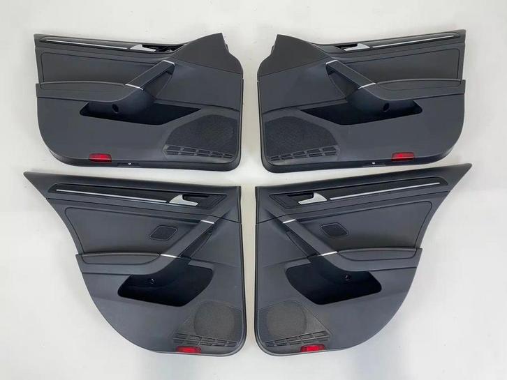VW Golf 7 R Deurpanelen Leder zwart, Auto-onderdelen, Overige Auto-onderdelen, Gebruikt, Ophalen of Verzenden