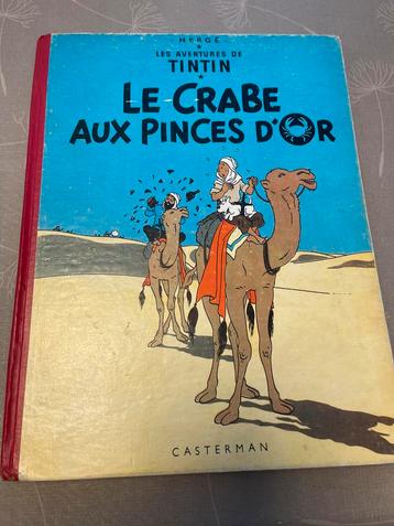 Tintin Le Crabe Aux Pinces d'Or 1954