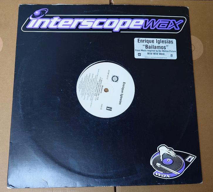 Enrique Iglesias – Bailamos (12'' Vinyl), Cd's en Dvd's, Vinyl | Latin en Salsa, Gebruikt, 12 inch, Verzenden