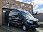 Ford Transit L4H3 RWD DBL - NIEUW 0KM 2024 - Trekhaak 3500KG, Auto's, Bestelwagens en Lichte vracht, Zwart, Bedrijf, 5 deurs, Ford