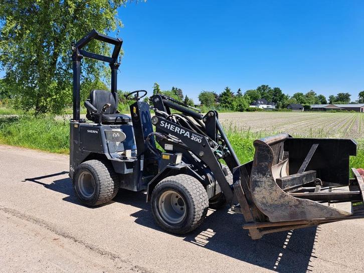 Bobcat Sherpa 200 kniklader - Minishovel, Zakelijke goederen, Machines en Bouw | Kranen en Graafmachines, Graafmachine, Ophalen