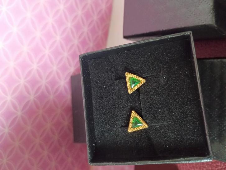 Nieuw 18k verguld rvs hypoallergeen, Handtassen en Accessoires, Oorbellen, Nieuw, Ophalen of Verzenden