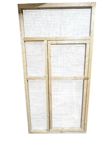 Houten volierepanelen, kattenrennen, kippenren, etc beschikbaar voor biedingen